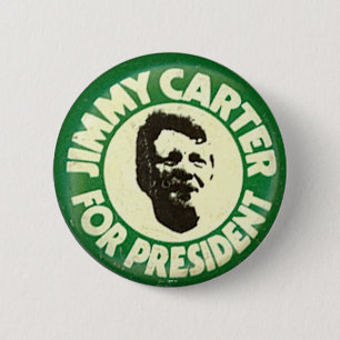 Bóton Redondo 5.08cm Carter para o presidente - botão