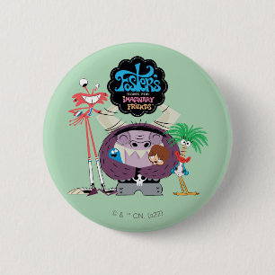 Bóton Redondo 5.08cm Casa de Foster para Amigos Imaginários Grupo Hug