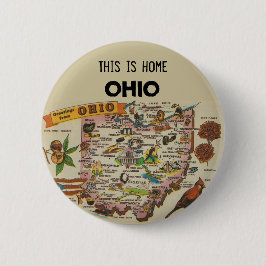 Bóton Redondo 5.08cm Casa de Ohio