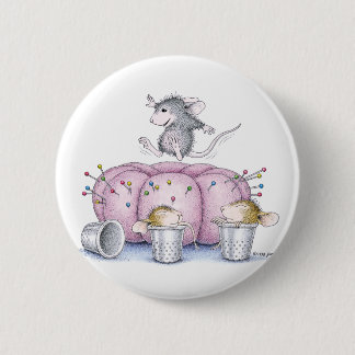 Bóton Redondo 5.08cm Casa-Rato Designs® - pinos