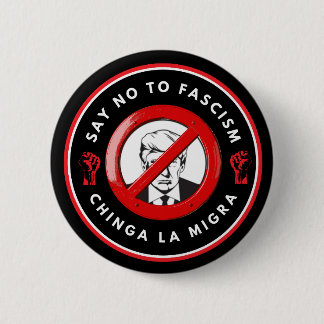 Bóton Redondo 5.08cm Casaco de ganga anti-fascista