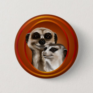 Bóton Redondo 5.08cm Casal-Botões de Meerkat