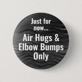 Bóton Redondo 5.08cm Casamento de Abraços Aéreos Distantes