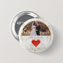 Casamento de Papel Personalizado de 1rua de Aniver
