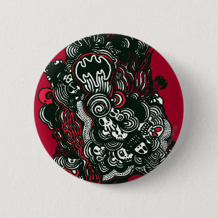 Bóton Redondo 5.08cm Cascas de Batman/Dólar