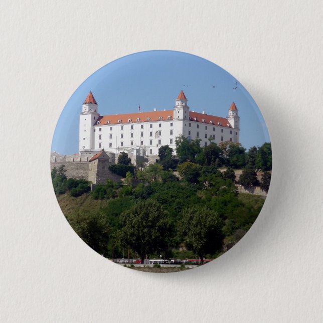 Bóton Redondo 5.08cm castelo bratislava (Frente)