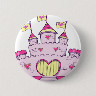 Bóton Redondo 5.08cm Castelo da princesa
