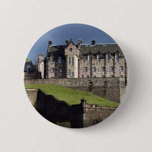 Bóton Redondo 5.08cm castelo de Edimburgo