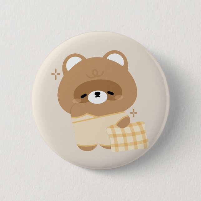 Bóton Redondo 5.08cm Castor (Frente)