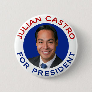 Bóton Redondo 5.08cm Castro juliano para o presidente