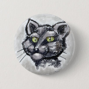 Bóton Redondo 5.08cm Cat Shorthair
