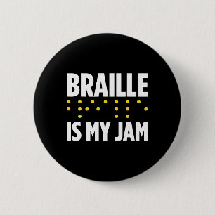 Bóton Redondo 5.08cm Cegueira Para Pessoas Cegos Cegos Cegos Braille Re