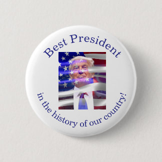Bóton Redondo 5.08cm Celebre a América 250 e o Presidente Trump #21