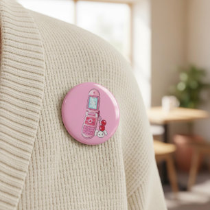 Bóton Redondo 5.08cm Celular