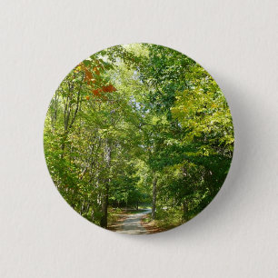 Bóton Redondo 5.08cm Centenário Caminho Wooded I Natureza da Cidade Ell