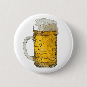 Bóton Redondo 5.08cm Cerveja