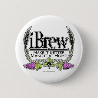 Bóton Redondo 5.08cm cerveja e vinho do iBrew