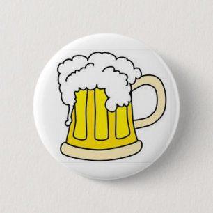 Bóton Redondo 5.08cm Cerveja na caneca/Oktoberfest