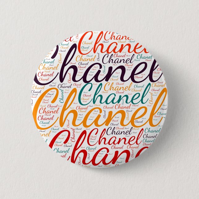 Bóton Redondo 5.08cm Chanel (Frente)