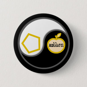 Bóton Redondo 5.08cm Chao sagrado