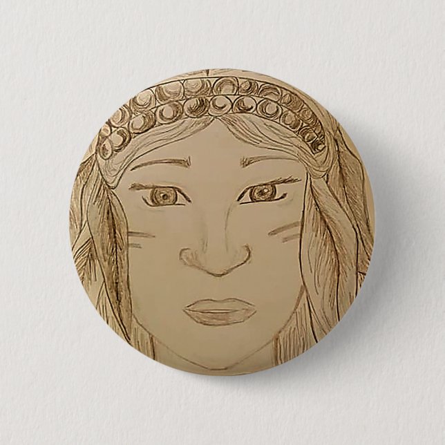 Bóton Redondo 5.08cm chapa chamana (Frente)