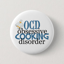 Bóton Redondo 5.08cm Chef Engraçado