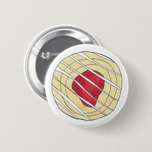 Bóton Redondo 5.08cm Cherry Danish Viennoiserie Paery Chef Bakery