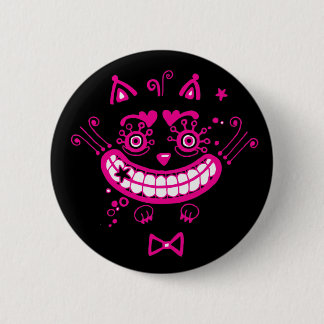 Bóton Redondo 5.08cm Cheshire Cat