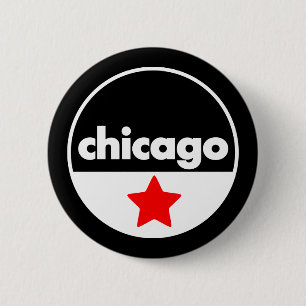 Bóton Redondo 5.08cm Chicago