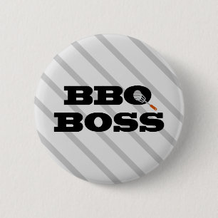 Bóton Redondo 5.08cm CHURRASCO Boss