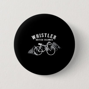 Bóton Redondo 5.08cm Ciclismo Whistler Vancouver Colúmbia Britânica Can