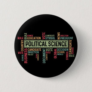 Bóton Redondo 5.08cm Ciência Política