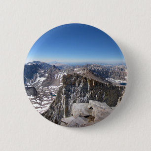 Bóton Redondo 5.08cm Cimeira do Mt Whitney - John Muir Trail - Sierra
