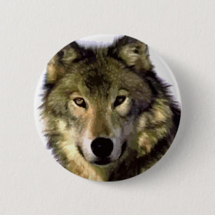 Bóton Redondo 5.08cm Cinza Wolf