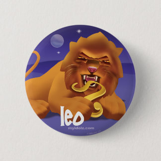 Bóton Redondo 5.08cm Círculo de Idolz Leo