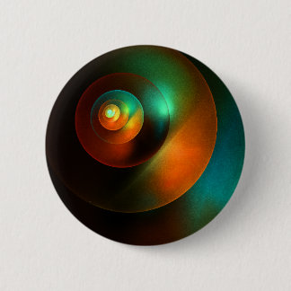 Bóton Redondo 5.08cm Círculos Coloridos Padrão Moderno de Arte Abstrato