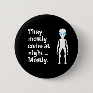 Bóton Redondo 5.08cm Citação da alienígena branca e negra