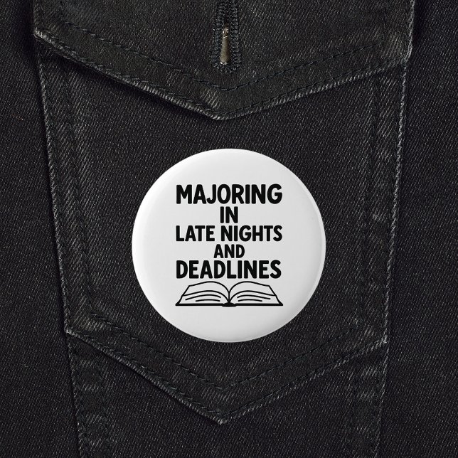 Bóton Redondo 5.08cm Citação engraçada (Criador carregado)