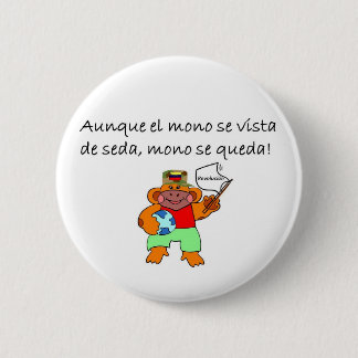 Bóton Redondo 5.08cm Citações do espanhol