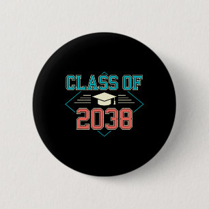 Bóton Redondo 5.08cm Cl De 2038 Primeiro Dia De Escola Pré K Cresce Par