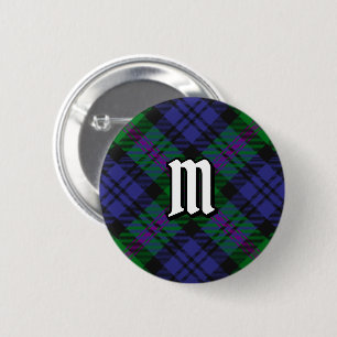 Bóton Redondo 5.08cm Clan Baird Tartan Button