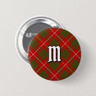 Bóton Redondo 5.08cm Clan Bruce Tartan