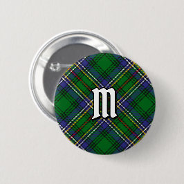 Bóton Redondo 5.08cm Clan Cockburn Tartan Button
