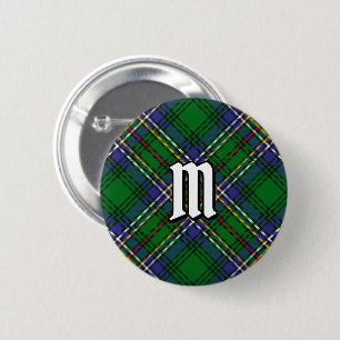 Bóton Redondo 5.08cm Clan Cockburn Tartan Button