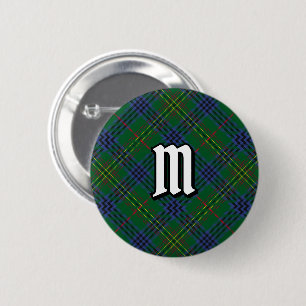 Bóton Redondo 5.08cm Clan Kennedy Tartan Button