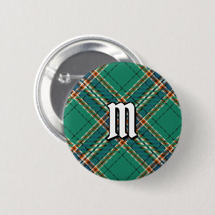 Bóton Redondo 5.08cm Clan MacFarlane Caça Antigo Tartan