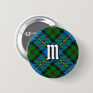 Bóton Redondo 5.08cm Clan MacLeod caçando Tartan