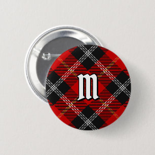 Bóton Redondo 5.08cm Clan Marjoribanks Tartan Button