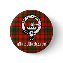 Clan Matheson Crest Crachá e Tartan