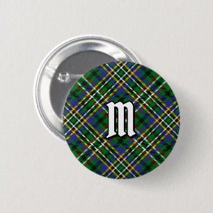 Bóton Redondo 5.08cm Clan Scott Green Tartan Button